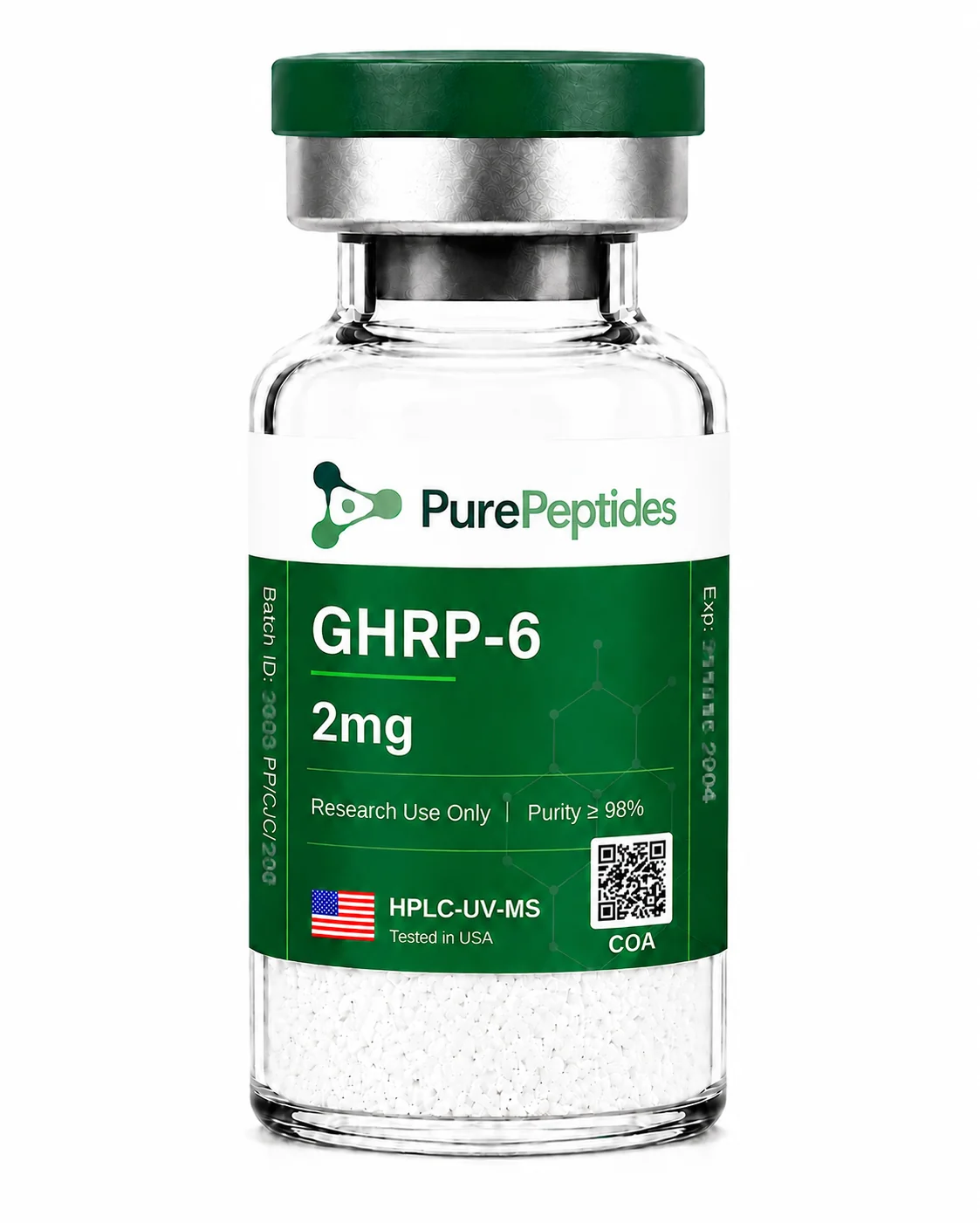 Buy GHRP-6 Research Peptide